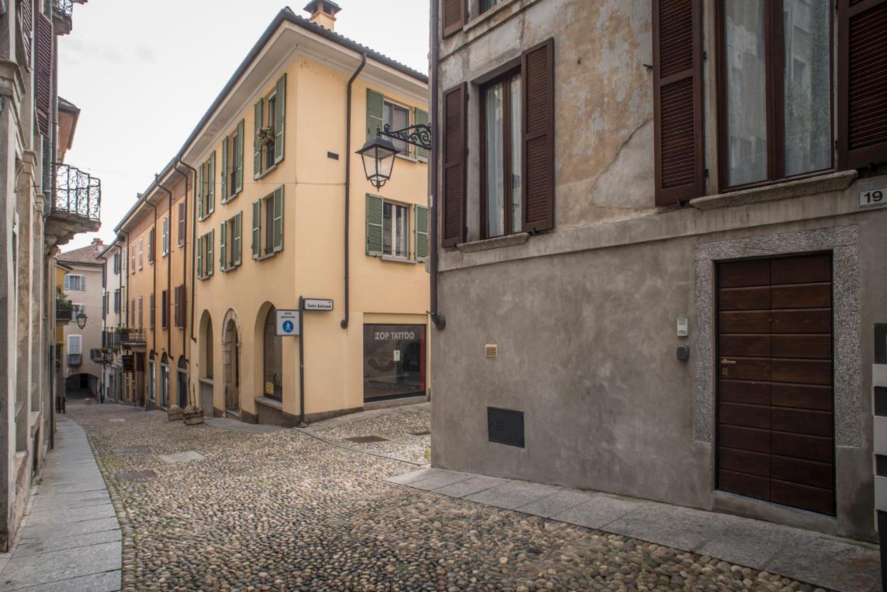 Апартаменты Cortile Del Forno Nel Centro Storico Арона Экстерьер фото